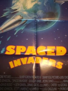 Póster Space Invaders 1990 Douglas Barr Royal Dano Ariana Richards película (194f) - Imagen 1 de 24