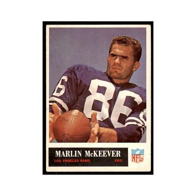 1965 Philadelphia Marlin McKeever Football Cards #91 - Image 1 of 3
