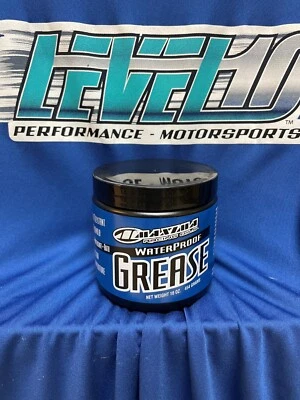 MAXIMA Racing HI-Temp 防水润滑脂浴缸 - 16 盎司。 网 wt. 80916 YZ CRF KTM 银色 — 第 1/2 张图片