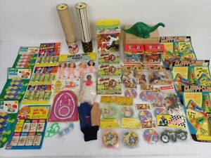 Large Lot Of 39 Vintage 1960's Old Stock 5&10 and Dept. Store Toys Never Opened