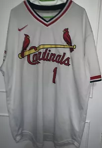 Maglia sabbia anni 80 medaglia Ozzie Smith St Louis Cardinals maglia XxL vintage MLBs - Foto 1 di 9