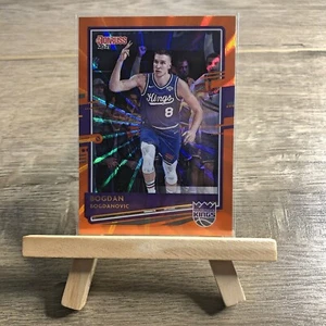 2020-21 Panini Donruss NBA Basketball Card BOGDAN BOGDANOVIC Orange Laser #123 - Picture 1 of 2