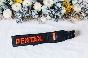 Genuine vintage Pentax REDx Black Camera Strap From Japan Free shipping - Picture 1 of 2