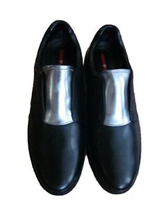 Prada Calzature Donna Women's Leather Sneaker Walking Shoes 386047, 38 EU. €440