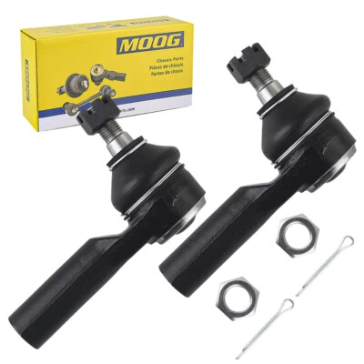 MOOG Pair Front Outer Tie Rod End for Ford Escape Mazda Tribute Mariner ES3631 - Image 1 of 4
