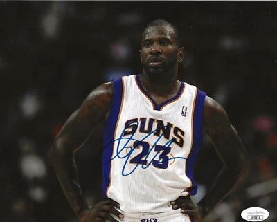 Foto firmada por Jason Richardson de Phoenix Suns 8x10 autografiada JSA Foto 1 de 2
