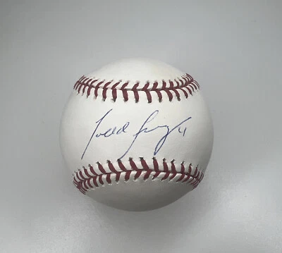 Pittsburgh Pirates Yankees Todd Frazier Firmado Oficial Grandes Ligas Béisbol Foto 1 de 4