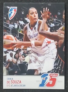 Tarjeta de baloncesto Erika de Souza 2011 WNBA RITTENHOUSE #26 #'d/225 ATLANTA DREAM - Imagen 1 de 2