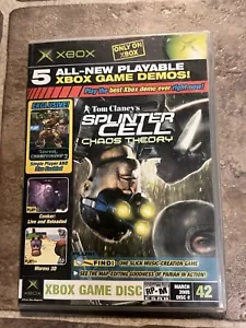 Official Xbox Magazine Demo Disc #42 March 2005 Splinter Cell Chaos Theory- READ - Picture 1 of 6