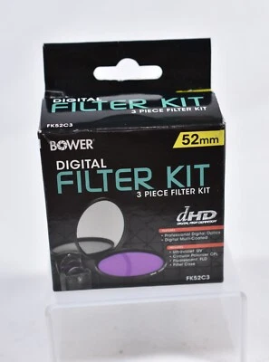 Bower 52mm Digital 3 Piece Filter Kit - Image 1 of 4