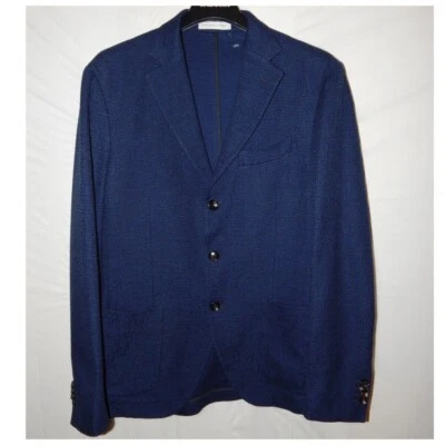 Cotton blazer jacket Jersey SARTORIA LATORRE Mod. Aston. Size 50IT - Image 1 of 4
