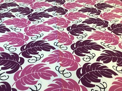 "Tela acolchada lavanda UTOPIA by FREE SPIRIT - hojas florales 44"" X 72""" Foto 1 de 4