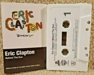 Vintage 1985 Cassette Tape Eric Clapton Behind The Sun Warner Bros Records - Picture 1 of 5