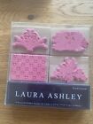 Laura Ashley Wood Mounted Rubber Stamps Set Of 4 Lass02 Traditional