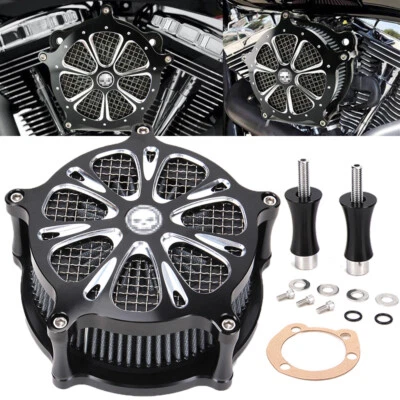 Air Cleaner Intake Filter For Harley Dyna Road King Electra Street Glide Softail - Image 1 of 4