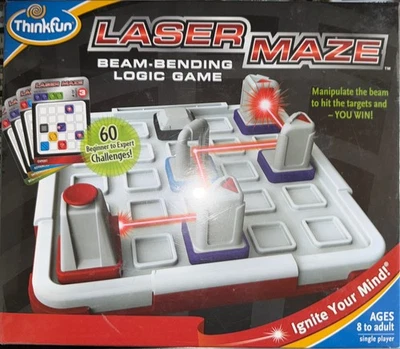 ThinkFun Laser Maze Beam Bending Logic Board Family Game 2012 New - Image 1 of 2