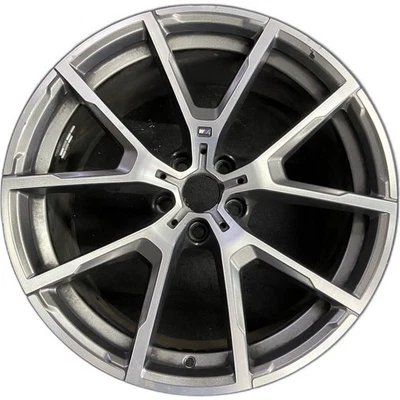 Roda traseira BMW usinada cinza 840i M850i fabricante de equipamento original 20” 2019-2024 aro original 86428A - Imagem 1 de 4
