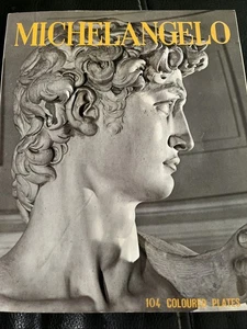 Michelangelo 104 Colored Plates Book - Picture 1 of 2