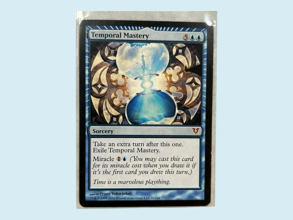 Temporal Mastery, Avacyn Restored, Lightly Played, Magic the Gathering MTG - Image 1 of 1