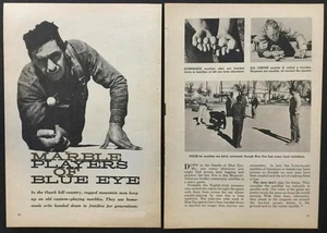 "Marble Players of Blue Eye" 1964 Bild Ozarks Missouri Arkansas Clay Taws - Bild 1 von 1