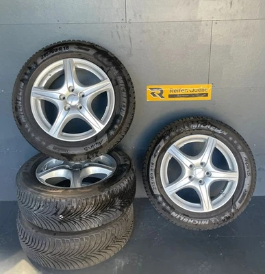 4x Neuwertige Alufelgen Ford S-Max/Mondeo 16 Zoll LK 5/108mm DOT 1417 215 60 R16 - Bild 1 von 4