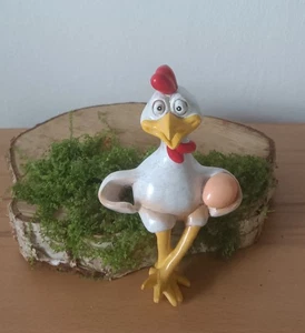 Huhn Kantenhocker Osterdeko Bauernhof Huhnerdeko  - Bild 1 von 2