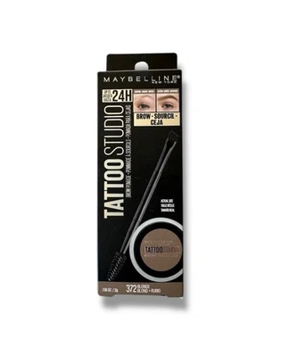 Maybelline Tattoo Studio Brow Pomade Blonde 372 0.106 oz New In Box With Brush - Image 1 of 4