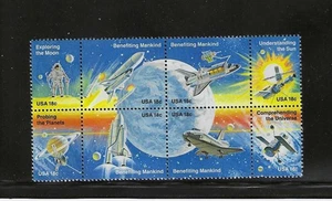 US SCOTT  #1912-1919  GREAT  SE-TENANT  BLOCK OF  8  MNH TAKE A LQQK ! - Picture 1 of 1