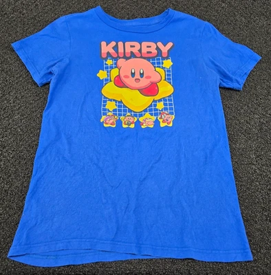 Kirby T-shirt Boys Youth Size XL Blue Nintendo - Image 1 of 4