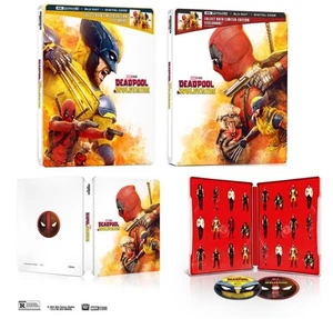 New Deadpool & Wolverine Steelbook Bundle - Both Covers (4K) - Imagen 1 de 4