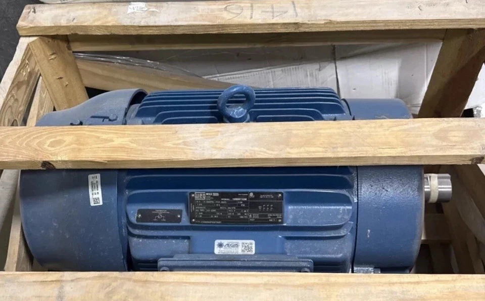 WEG W22 50 HP Motor 3 Phase 575 Volts 47A 1775 RPM W/Aegis can arrange shipping - Image 1 of 4