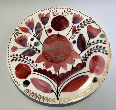 Placa lateral Anthropologie Harvest follaje Oh Darling repuesto único  Foto 1 de 3