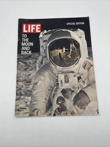 Life Magazine To The Moon And Back 1969 SPECIAL EDITION NASA Moon Landing Photos - Picture 1 of 7