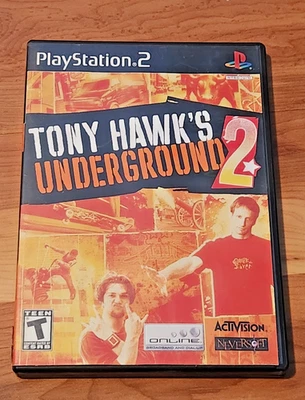 Tony Hawk's Underground 2 ( Sony PlayStation 2 PS2 2004 Tested Skating ) - Image 1 of 4