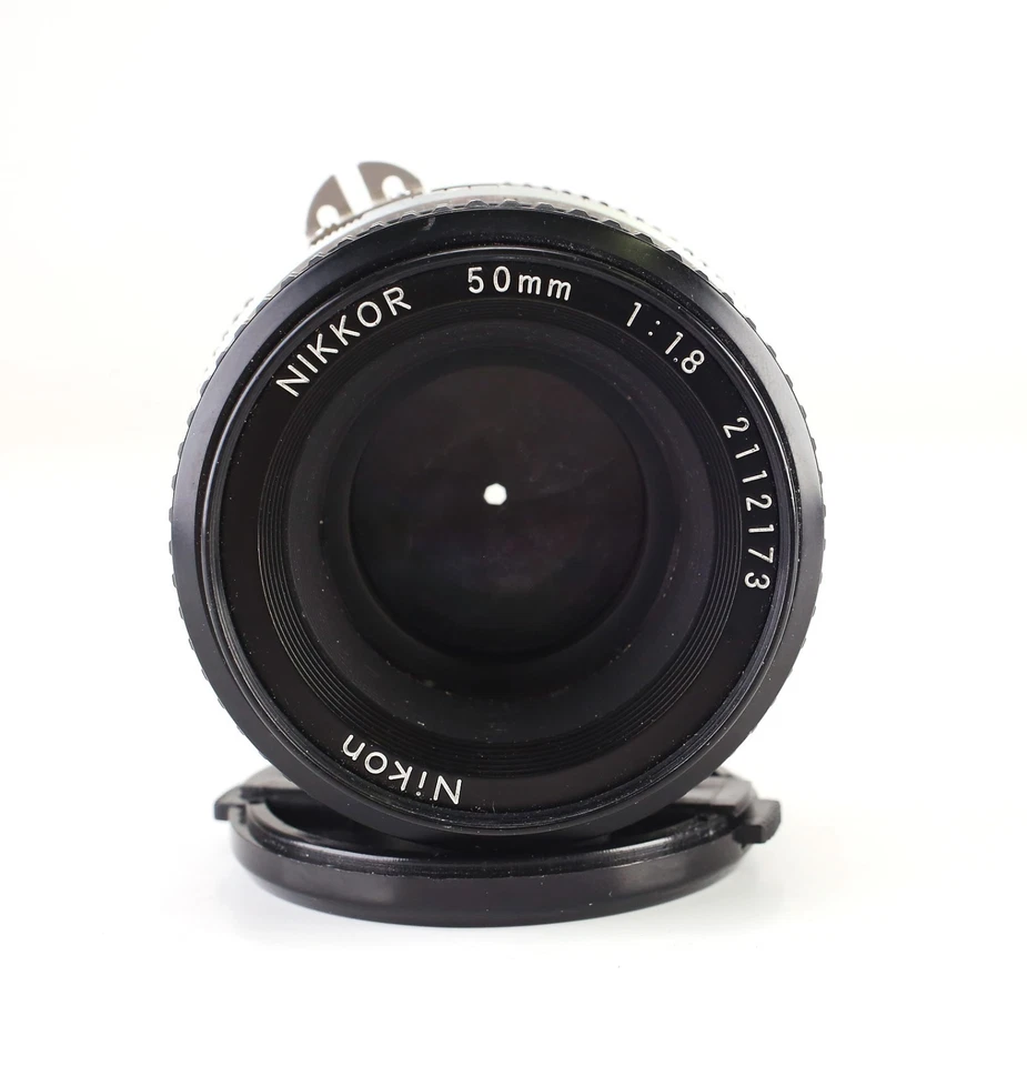 Nikon 50mm F1.8 Nikkor Manual Focus Prime Lens Ai Mount for SLRs Front Lens Cap - Image 1 of 4