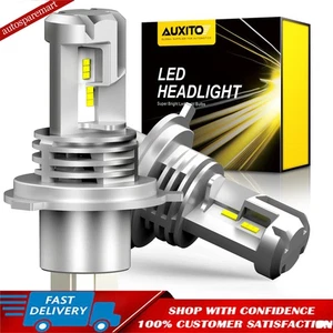 AUXITO H4 9003 LED Headlight Kit High Low Beam Bulb For Toyota Tacoma Tundra EXY - Picture 1 of 9