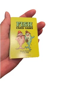 Juego de cartas vintage pez 1985 también direcciones para cerdo 36 cartas en total - Imagen 1 de 10