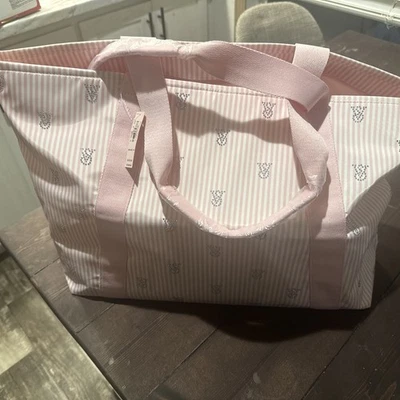 Bolsa tote Victoria’s Secret rosa brilho - Black Friday  - Imagem 1 de 3