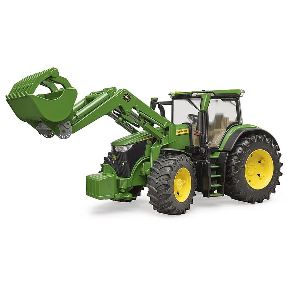 1/16 John Deere 7R 350 Tractor with Front Loader by Bruder 09826 - Image 1 of 4