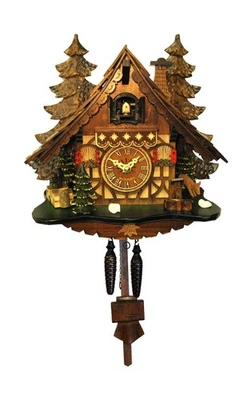 Alexander Taron Importer 409Q - Engstler Battery-Operated Cuckoo Clock - Full... - Image 1 of 2