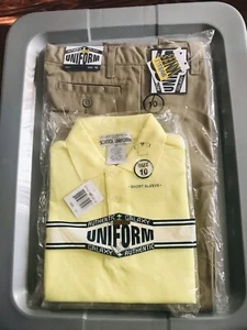 Authentic Galaxy School Uniform Set Size 10 Boy - Picture 1 of 4