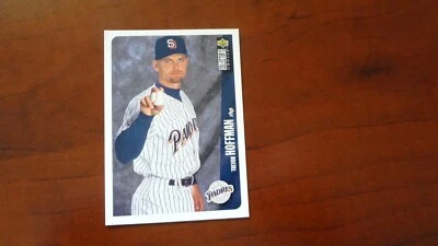 1996 UPPER DECK COLLECTOR'S CHOICE # 296 TREVOR HOFFMAN BASEBALL CARD - Image 1 of 2