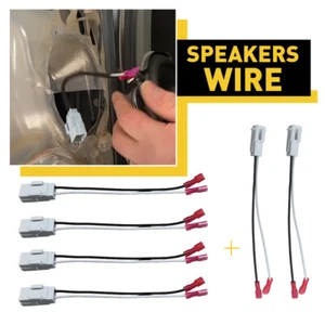 Speaker Wire Dash Tweeter Wiring Harness Adapter For Dodge RAM 1500 2500 2006-18 - Picture 1 of 14