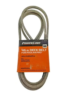 PowerCare 1001 588 238 1/2" x 105,75" x 46" Poulan Pro Deck Belt Ariens Husqvarn - Bild 1 von 1