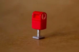 Platform Printing Australia HO Scale resin 3D Australia Post half box painted - Picture 1 of 3