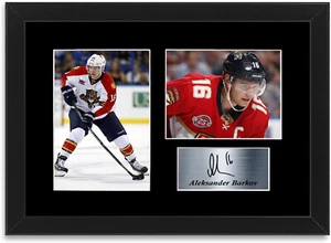 Aleksander Barkov Ice Hockey Player A4 Signed Photo Display Mount Poster Framed - Picture 1 of 1