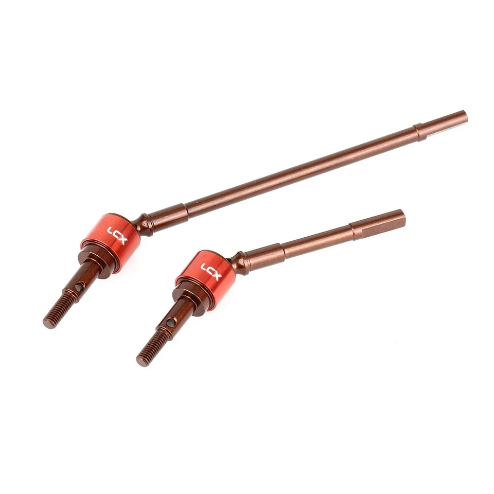 LCX 1/6 RC Crawler Hard Steel AR90 Axle Front Drive Shaft Set for Axial SCX6 - Image 1 of 4