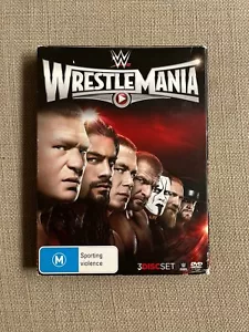 WWE WrestleMania 31 (2015) 3-Disc DVD Set – Brock Lesnar Roman Reigns Sting - Picture 1 of 6