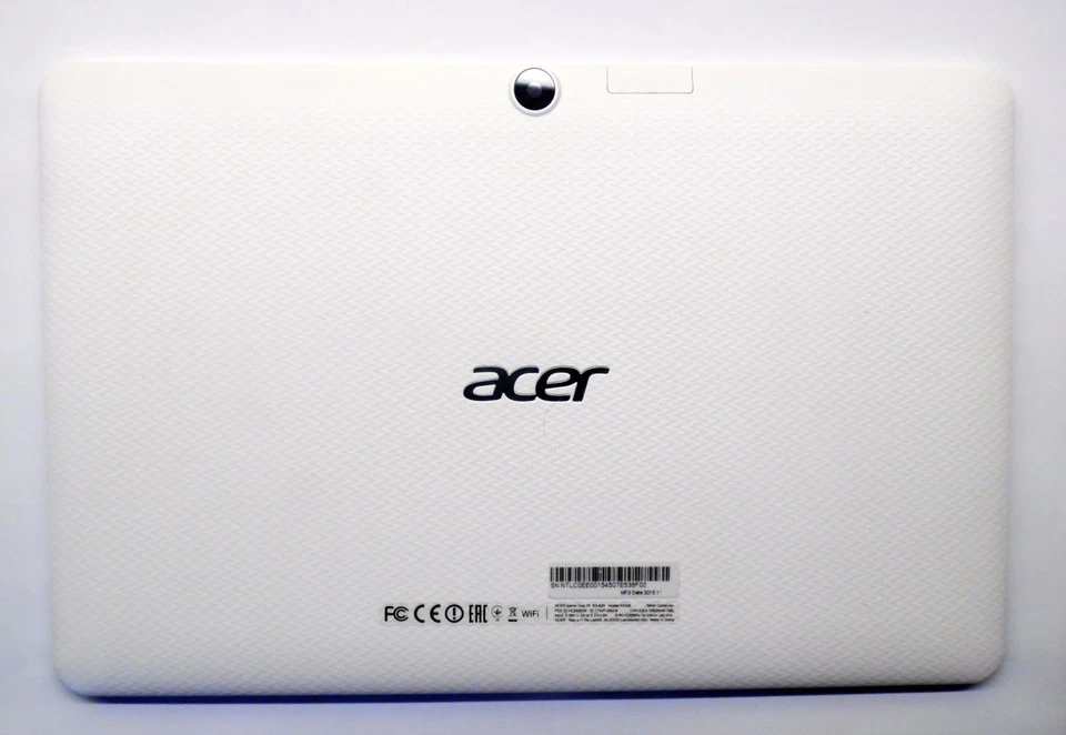 Acer Iconia One 10 Tablet B3-A20 A5008 Back Rear Cover Replacement Part Weiß - Bild 1 von 1