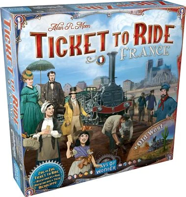 Days of Wonder | Ticket to Ride France Board Game EXPANSION | Ages 8+ | For 2 to - Image 1 of 3